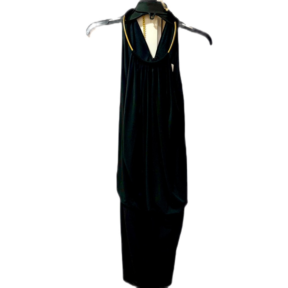 Jessica Simpson Black sleeveless cocktail /prom dress size 14